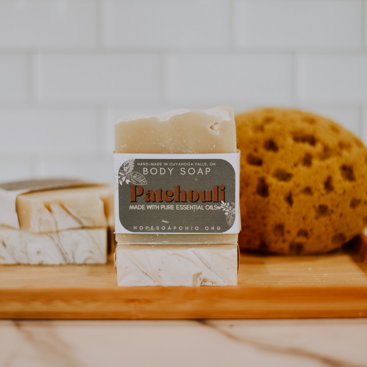 Patchouli Essential Oil Body Bar - HOPESOAPOHIO