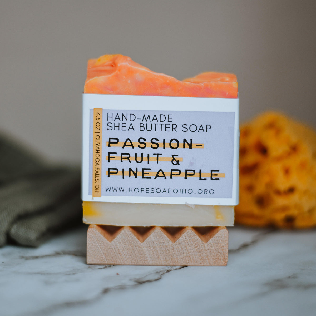 Passionfruit & Pineapple Body Soap - HOPESOAPOHIO