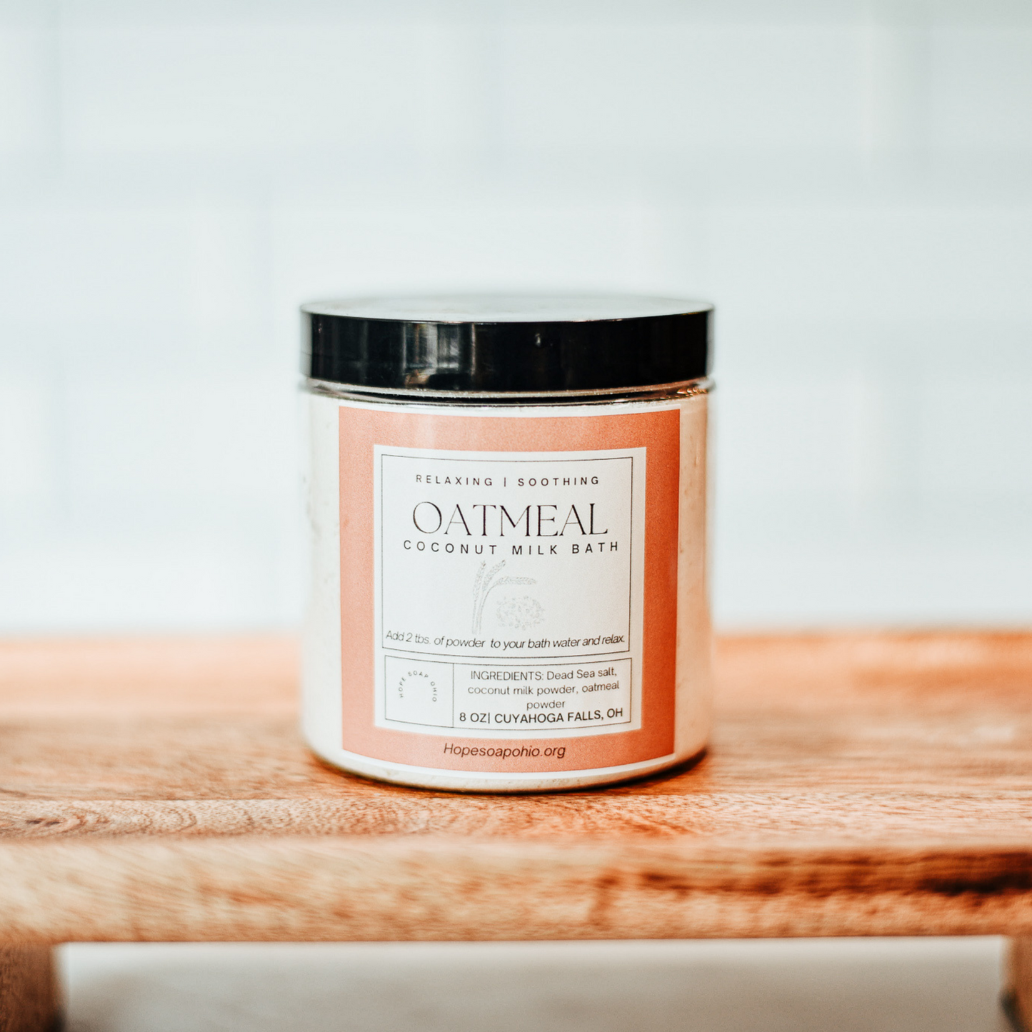 Oatmeal Coconut Milk Bath - HOPESOAPOHIO