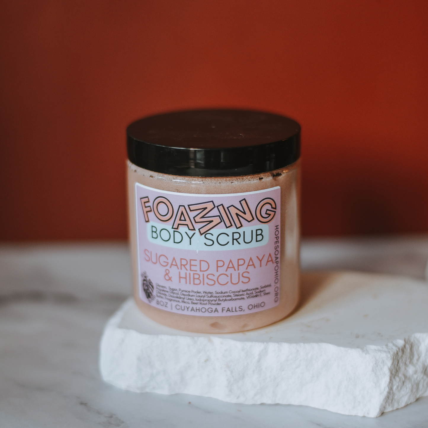 Foaming Body Scrub - HOPESOAPOHIO