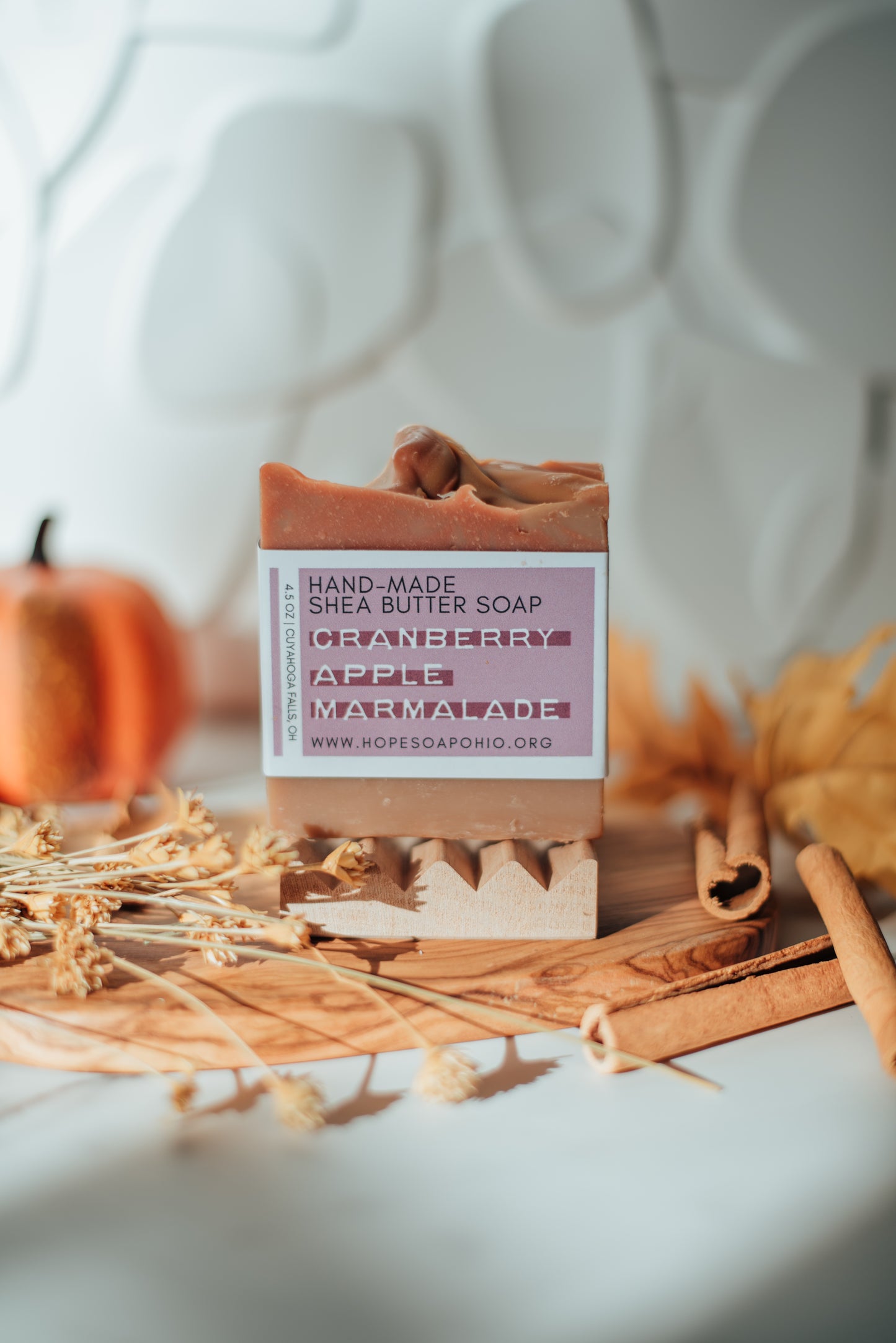 Cranberry Apple Marmalade Body Soap Bar