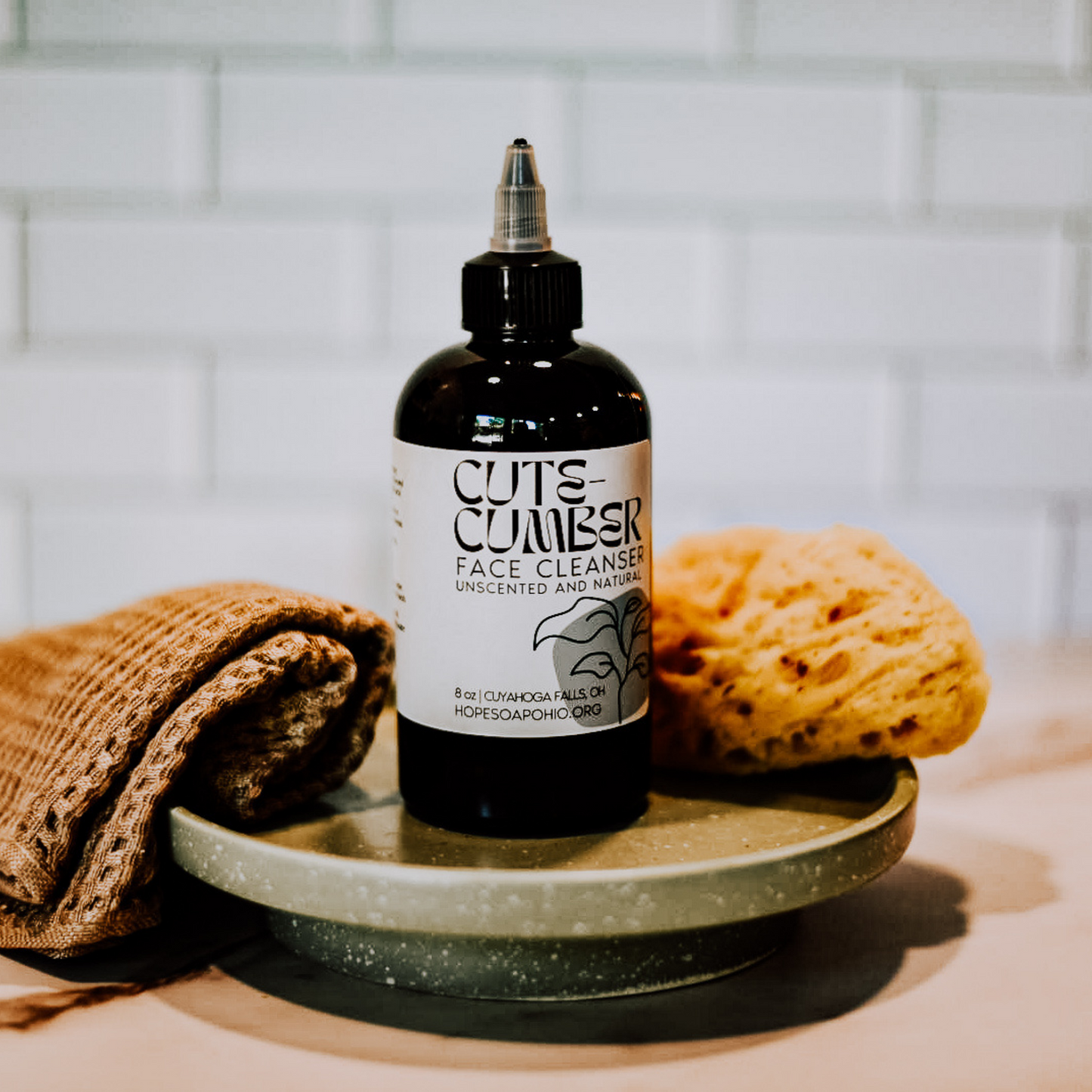 Cute-Cumber Face Cleanser - HOPESOAPOHIO