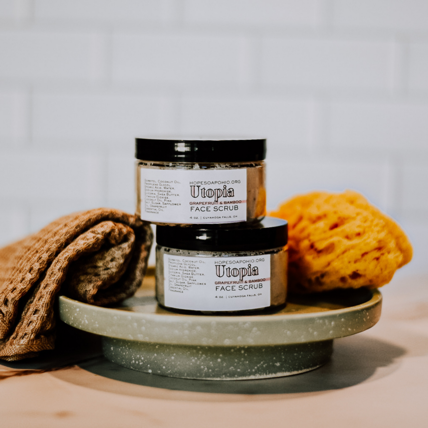 Utopia Face Scrub - HOPESOAPOHIO