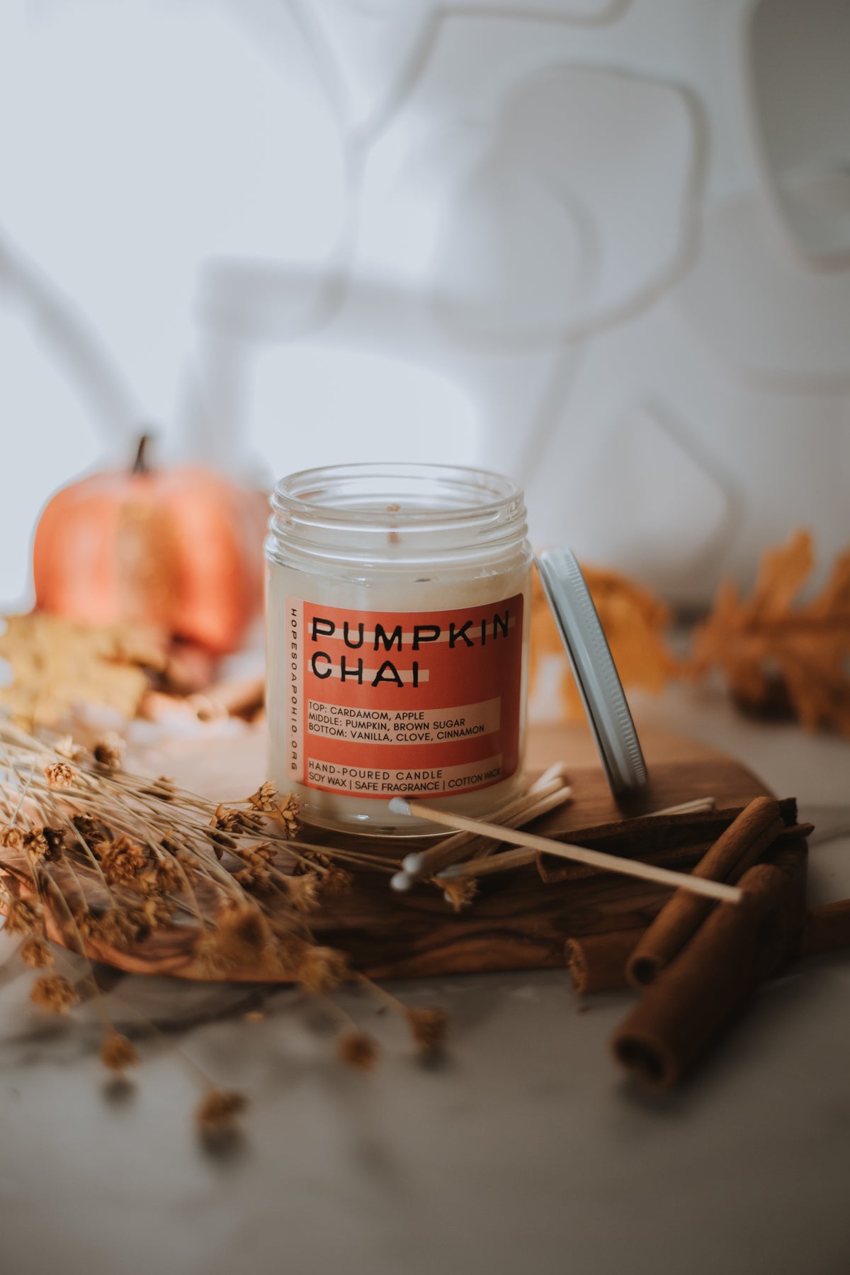 Pumpkin Chai 8 oz. Candle