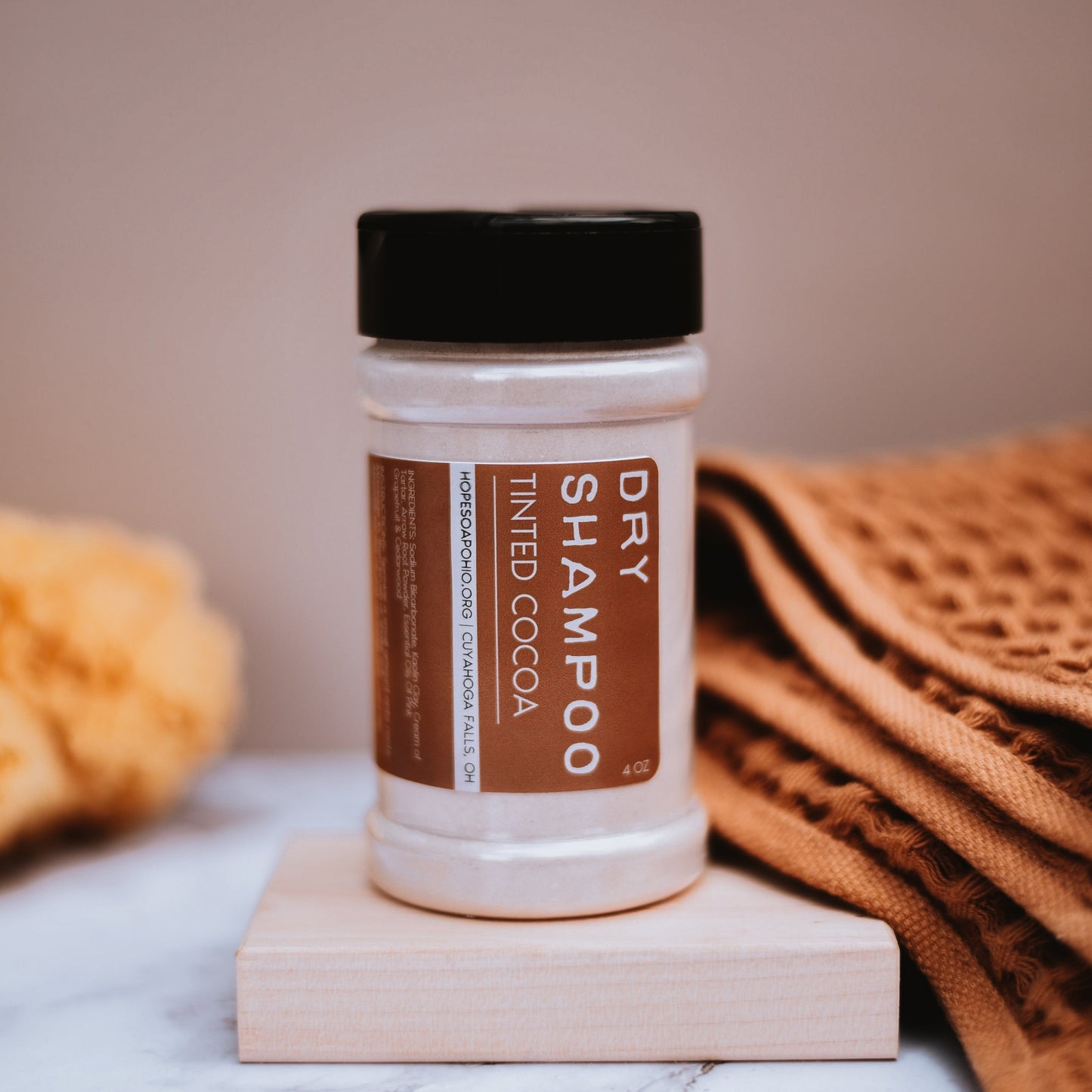 Dry Shampoo (Tinted Cocoa-for Dark Hair) - HOPESOAPOHIO