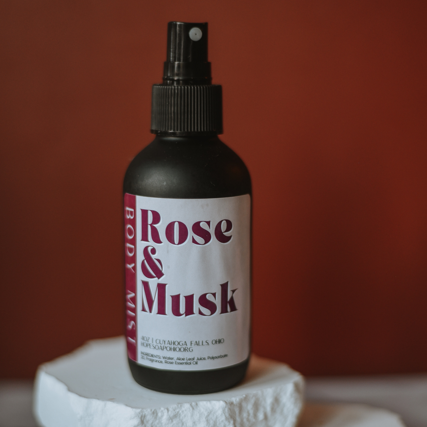 Rose & Musk Body Spray - HOPESOAPOHIO