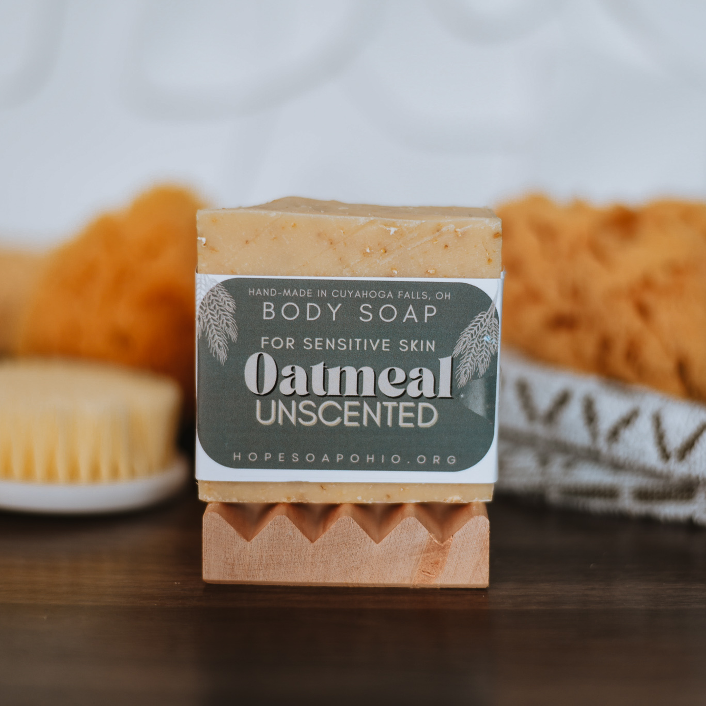 Oatmeal (Unscented) Body Bar