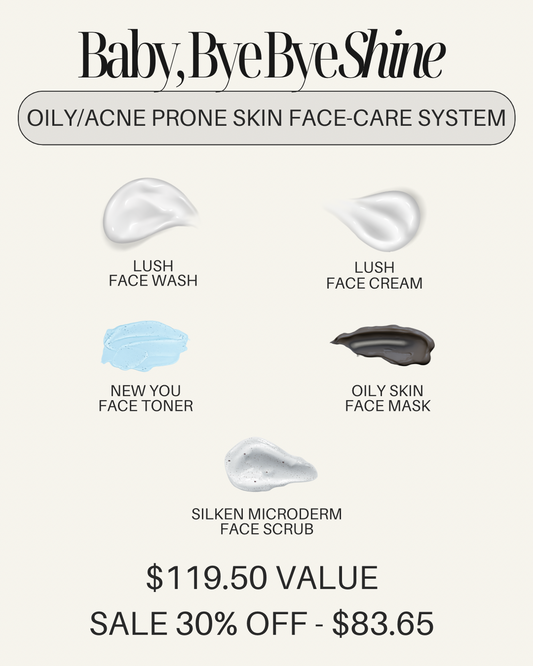 Baby, Bye Bye Shine - Oily Skin Face Care System - HOPESOAPOHIO