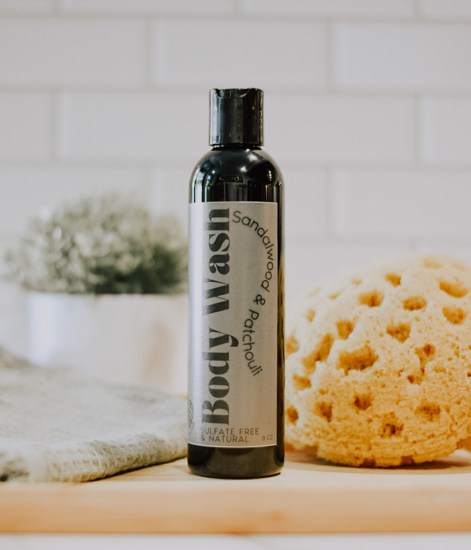 Sandalwood & Patchouli Body Wash - HOPESOAPOHIO
