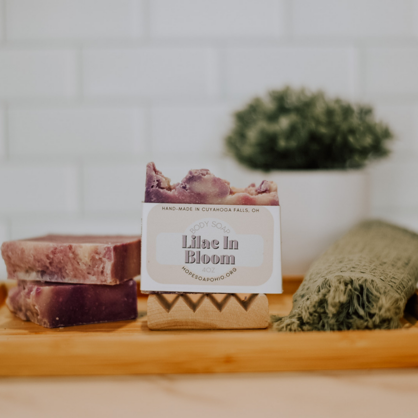 Lilac Body Bar - HOPESOAPOHIO