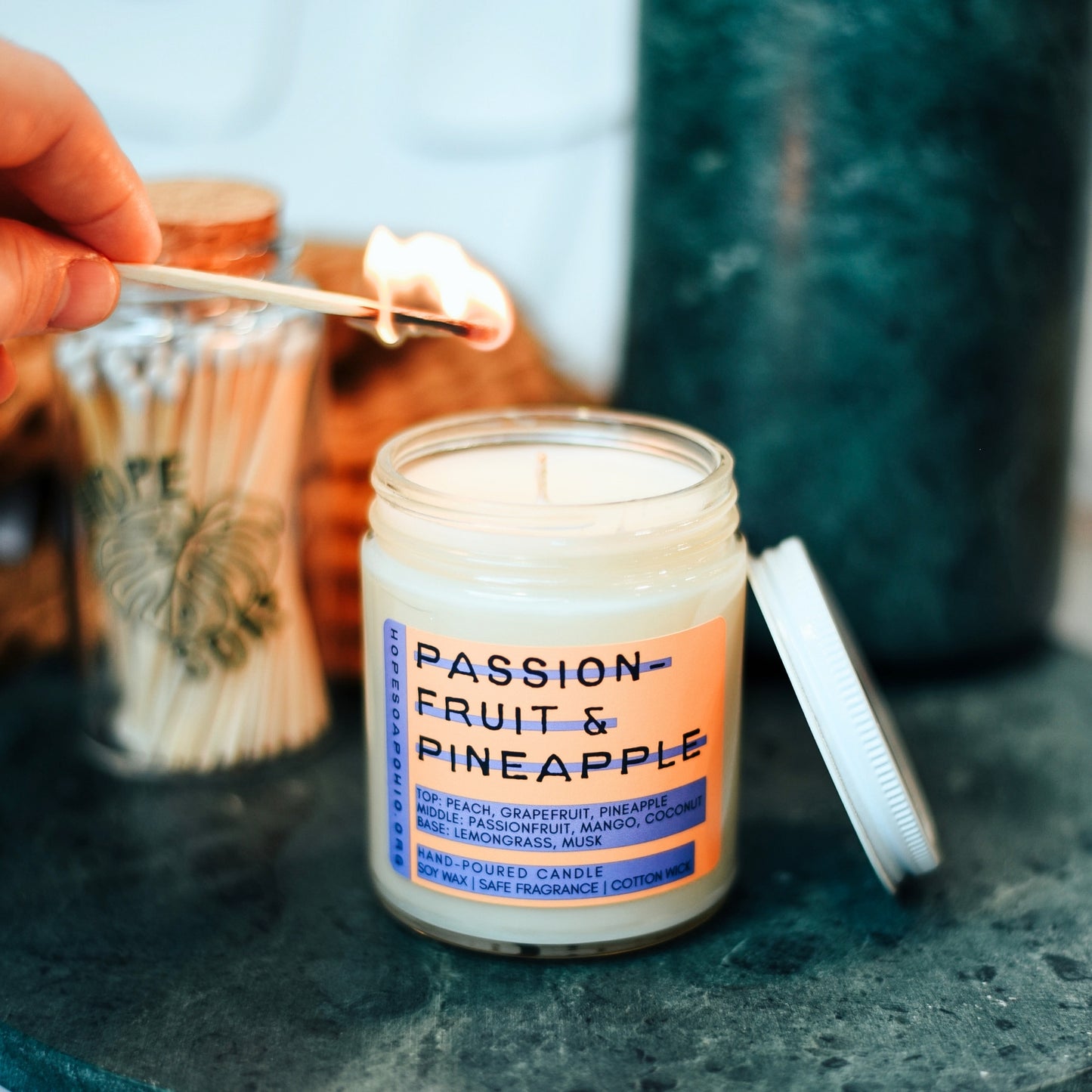 Passionfruit & Pineapple 8 oz Candle