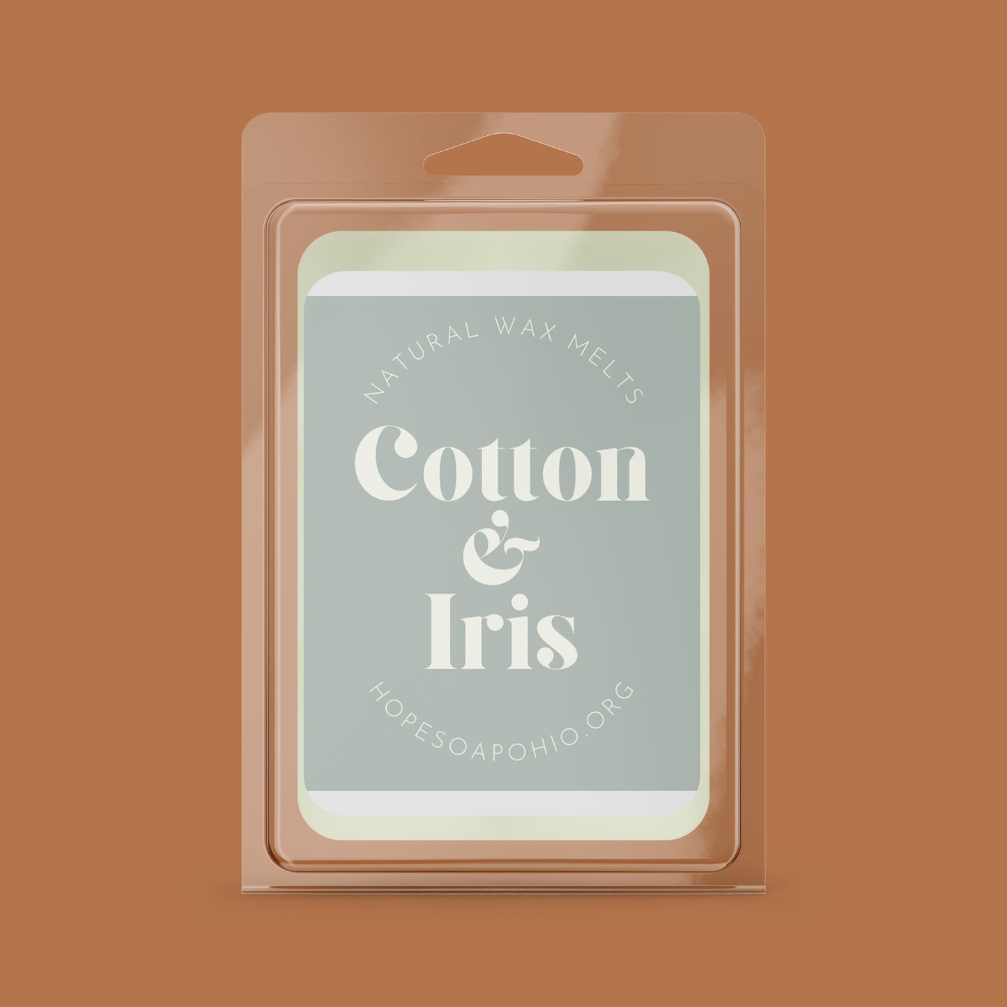 Cotton & Iris Wax Melt - HOPESOAPOHIO