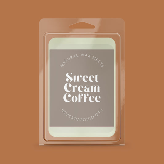 Sweet Cream Coffee Wax Melt - HOPESOAPOHIO