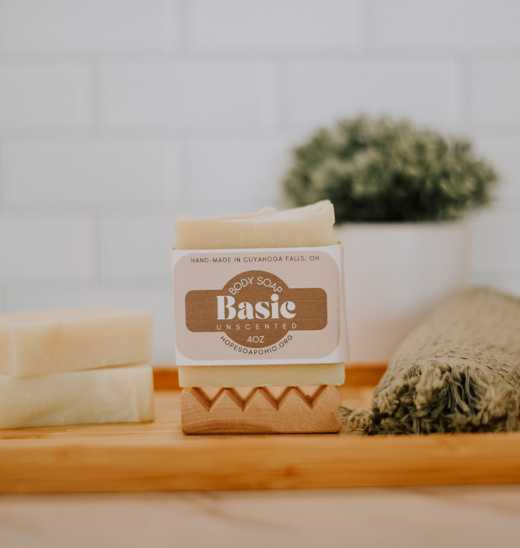 Basic Body Bar - Unscented - HOPESOAPOHIO