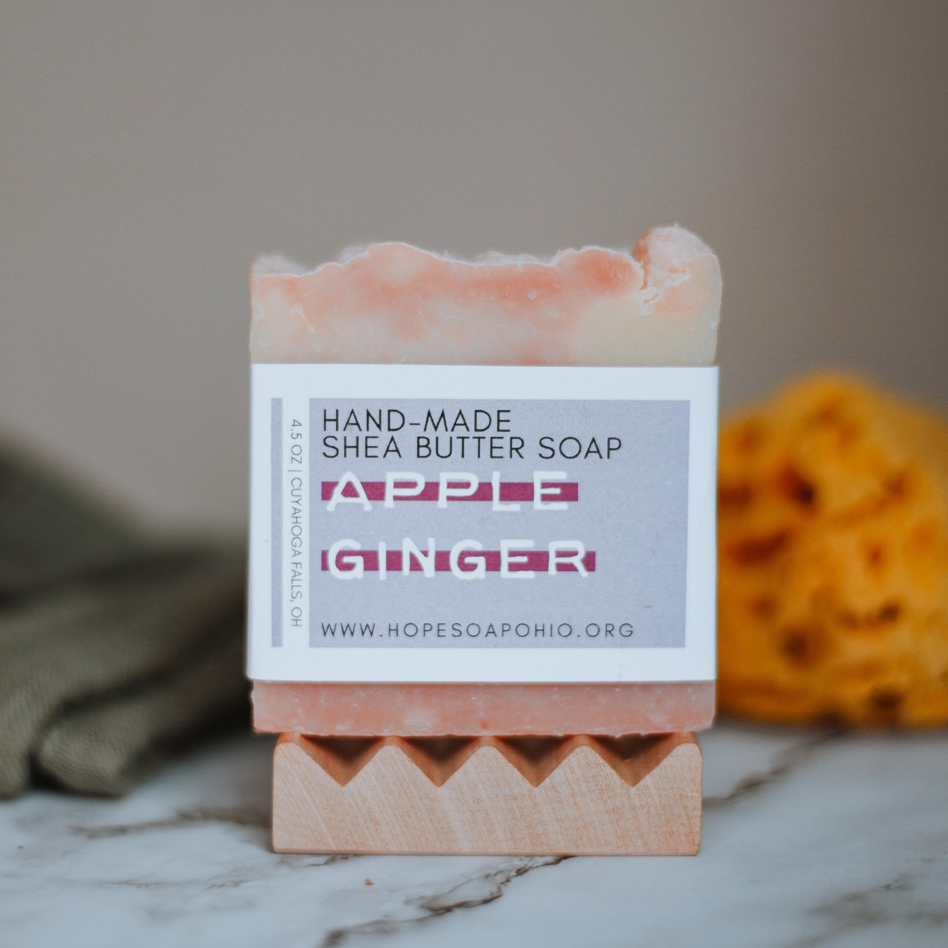 Apple Ginger Soap Bar - HOPESOAPOHIO