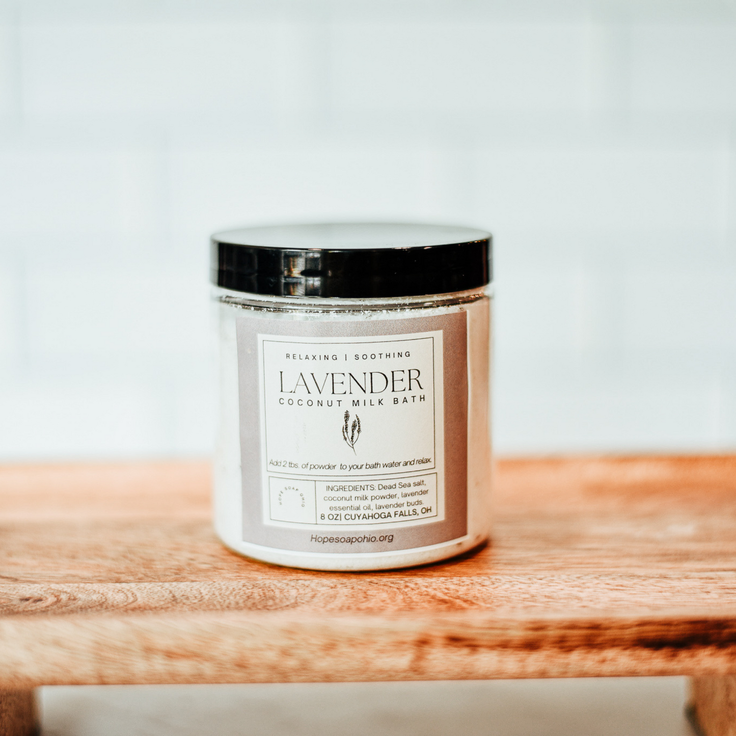 Lavender Coconut Milk Bath - HOPESOAPOHIO