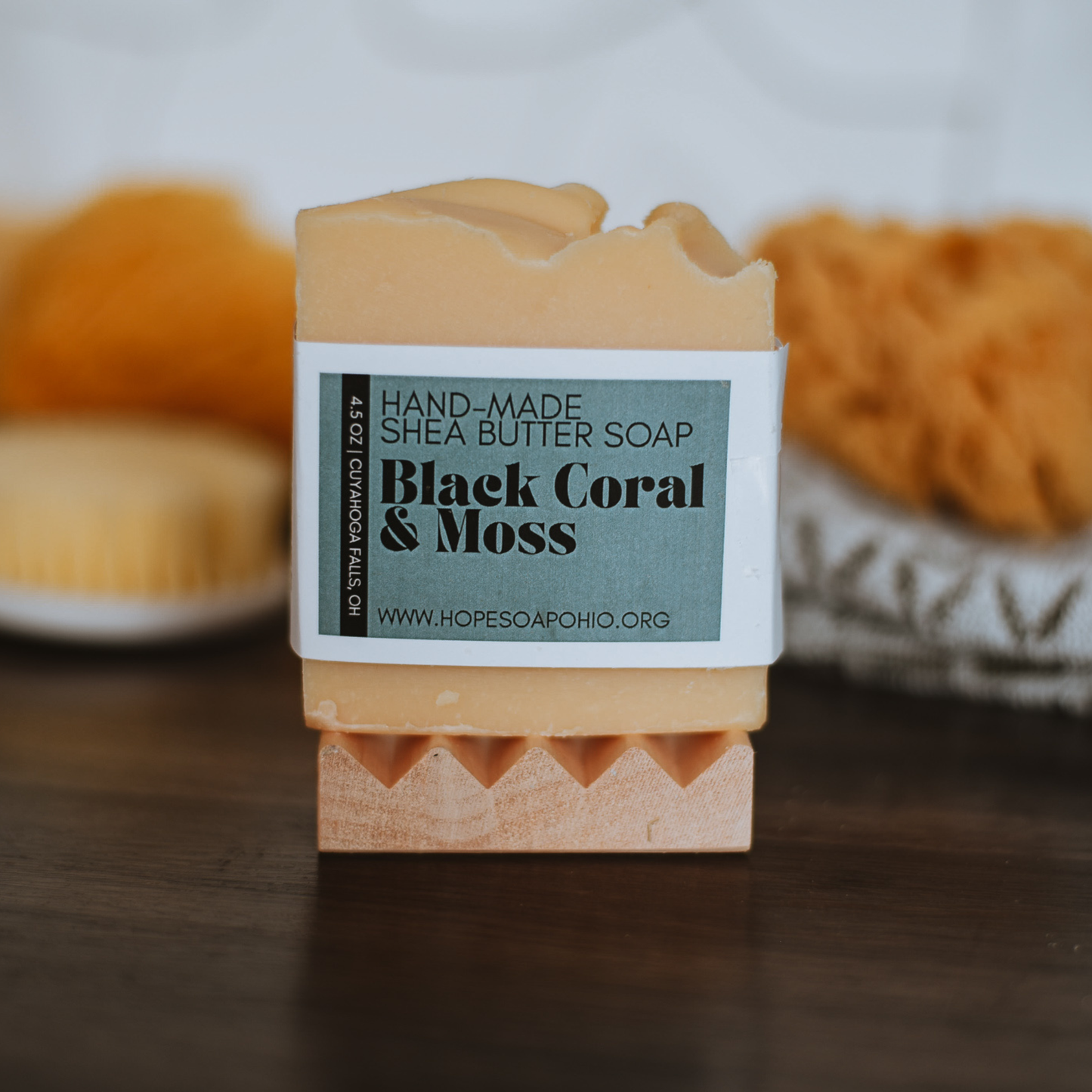 Black Coral & Moss Body Bar