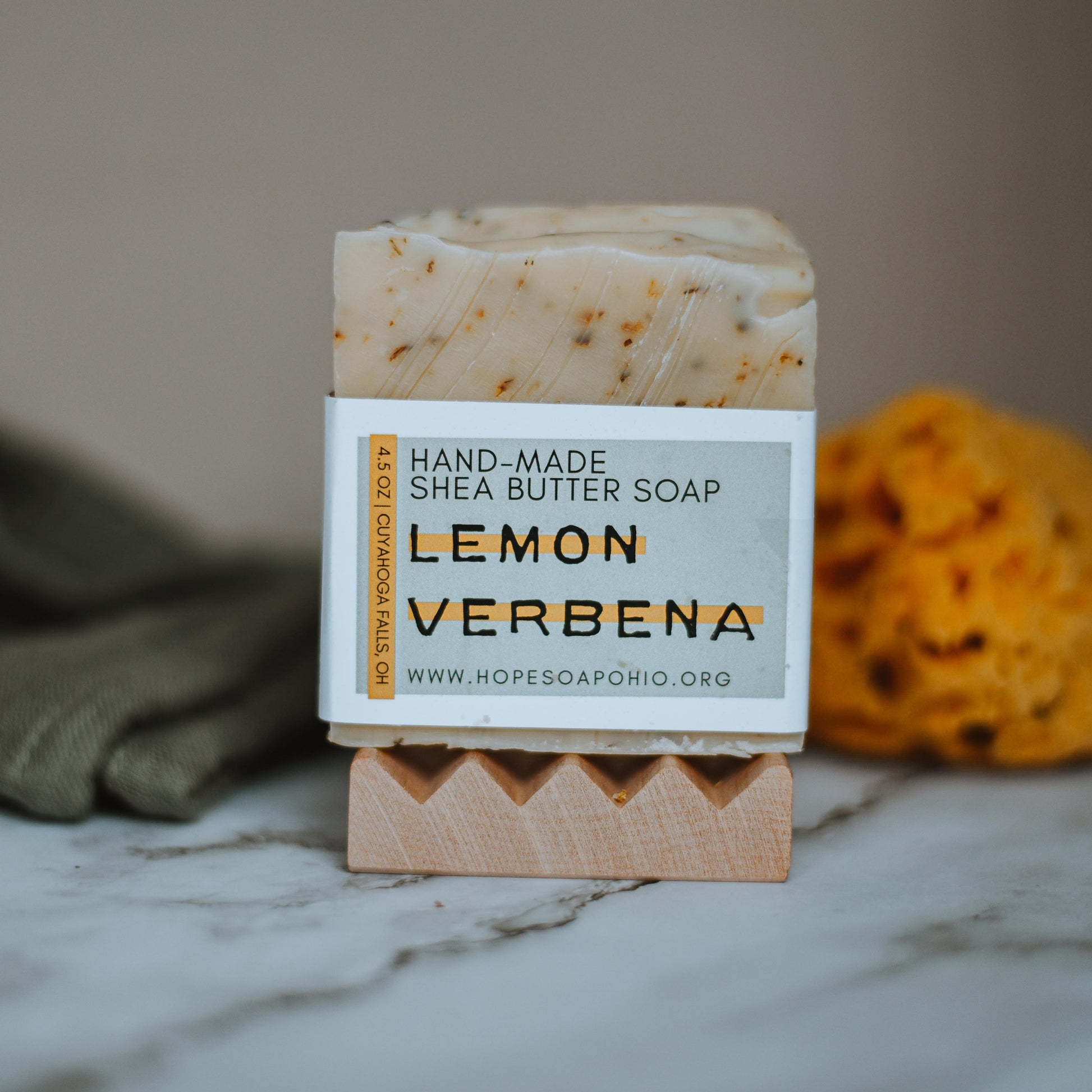 Lemon Verbena Body Soap Bar - HOPESOAPOHIO