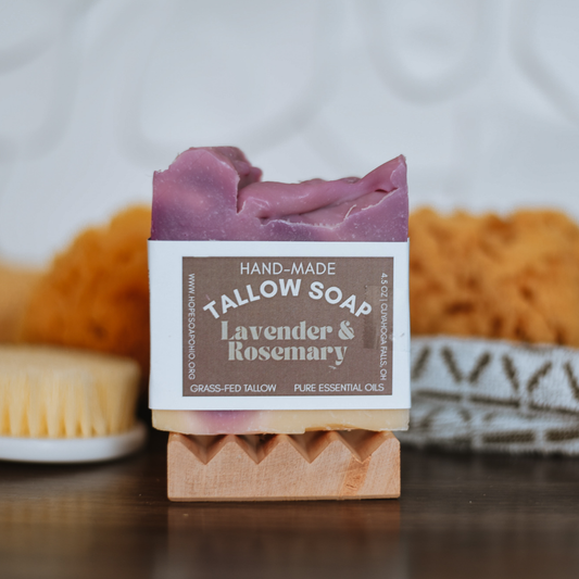 Lavender & Rosemary Tallow Soap