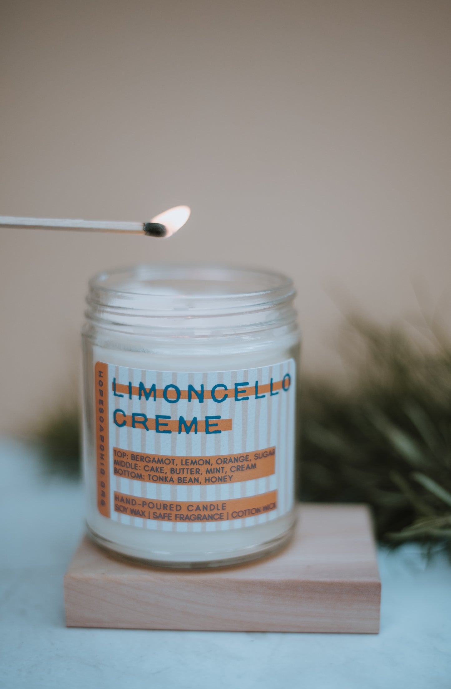 Limoncello Crème 8 oz Candle
