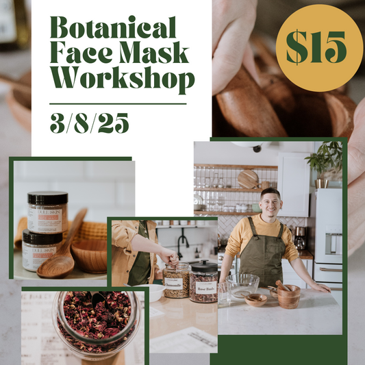 Botanical Face Mask Workshop