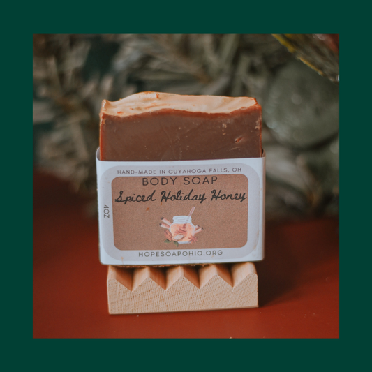 Spiced Holiday Honey Bar Soap