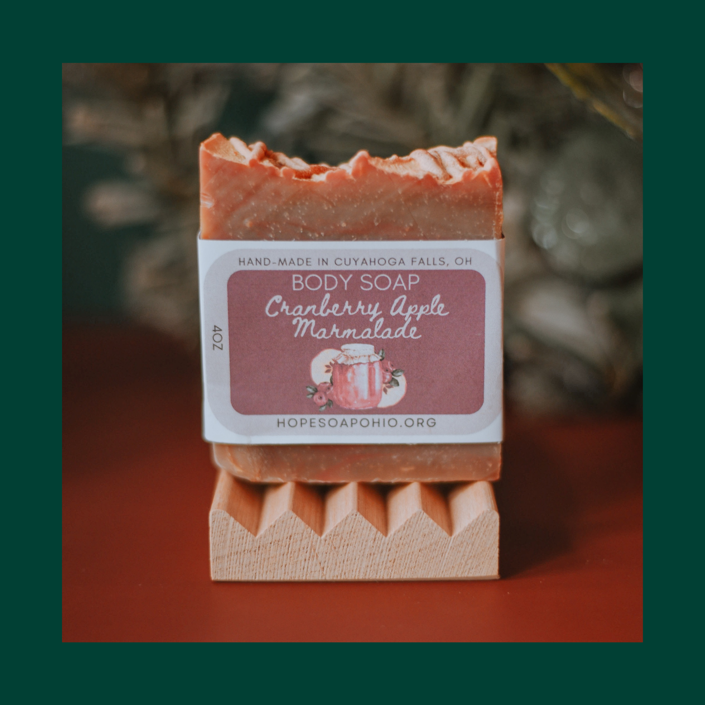 Cranberry Apple Marmalade Bar Soap
