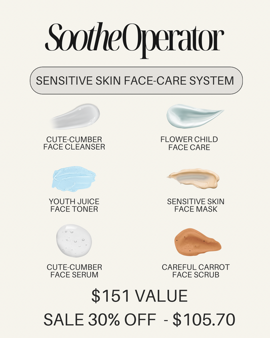 Soothe Operator sensitive skin care care system