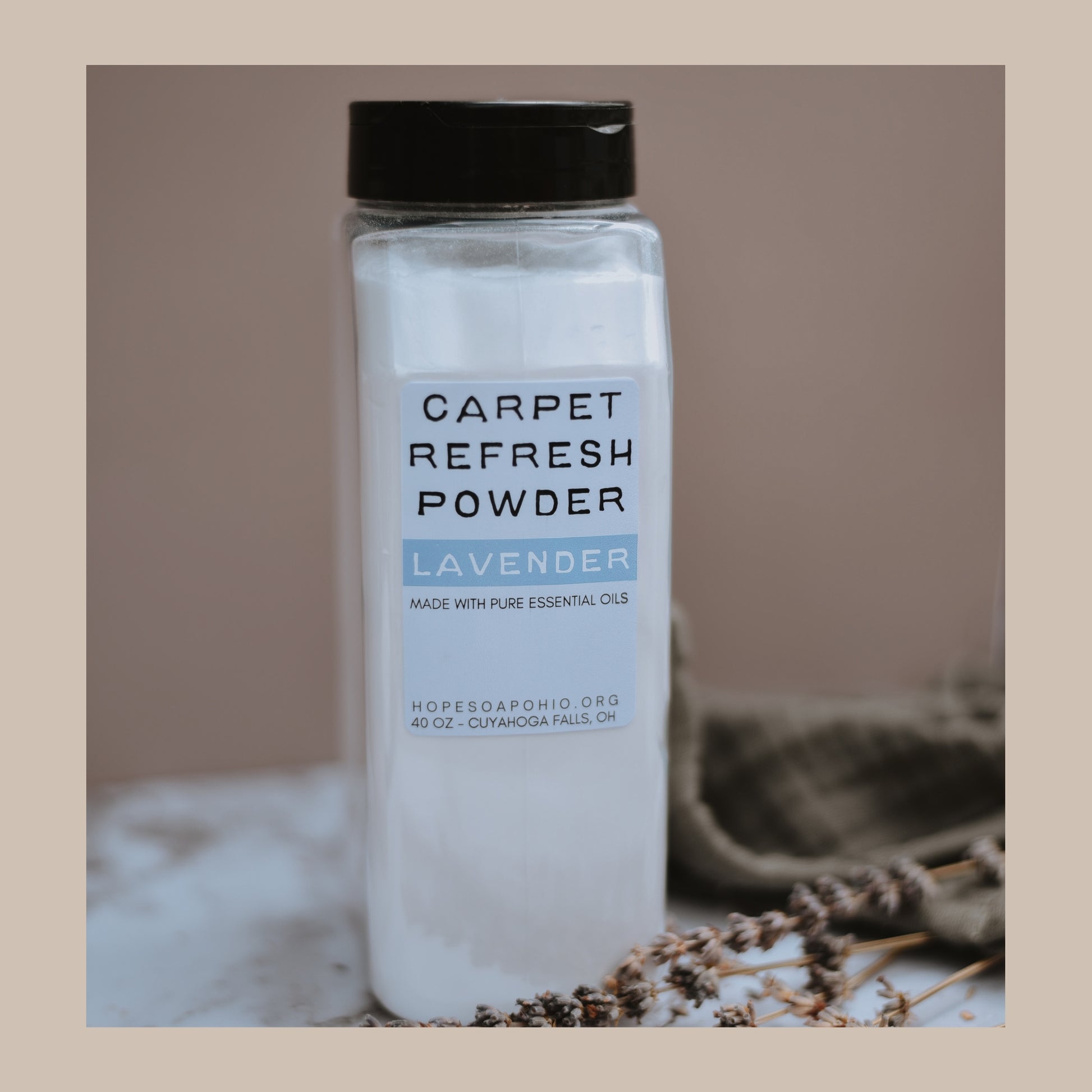 Carpet Refreshing Powder - HOPESOAPOHIO