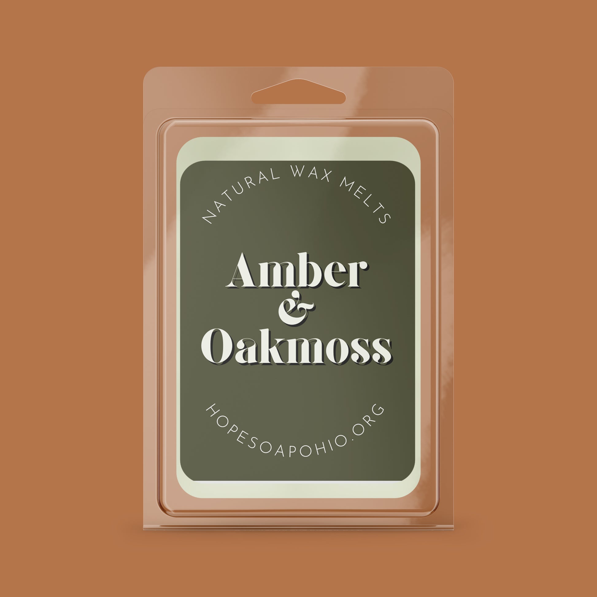 Amber & Oakmoss Wax Melt - HOPESOAPOHIO