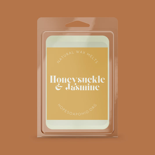 Honeysuckle & Jasmine Wax Melt - HOPESOAPOHIO