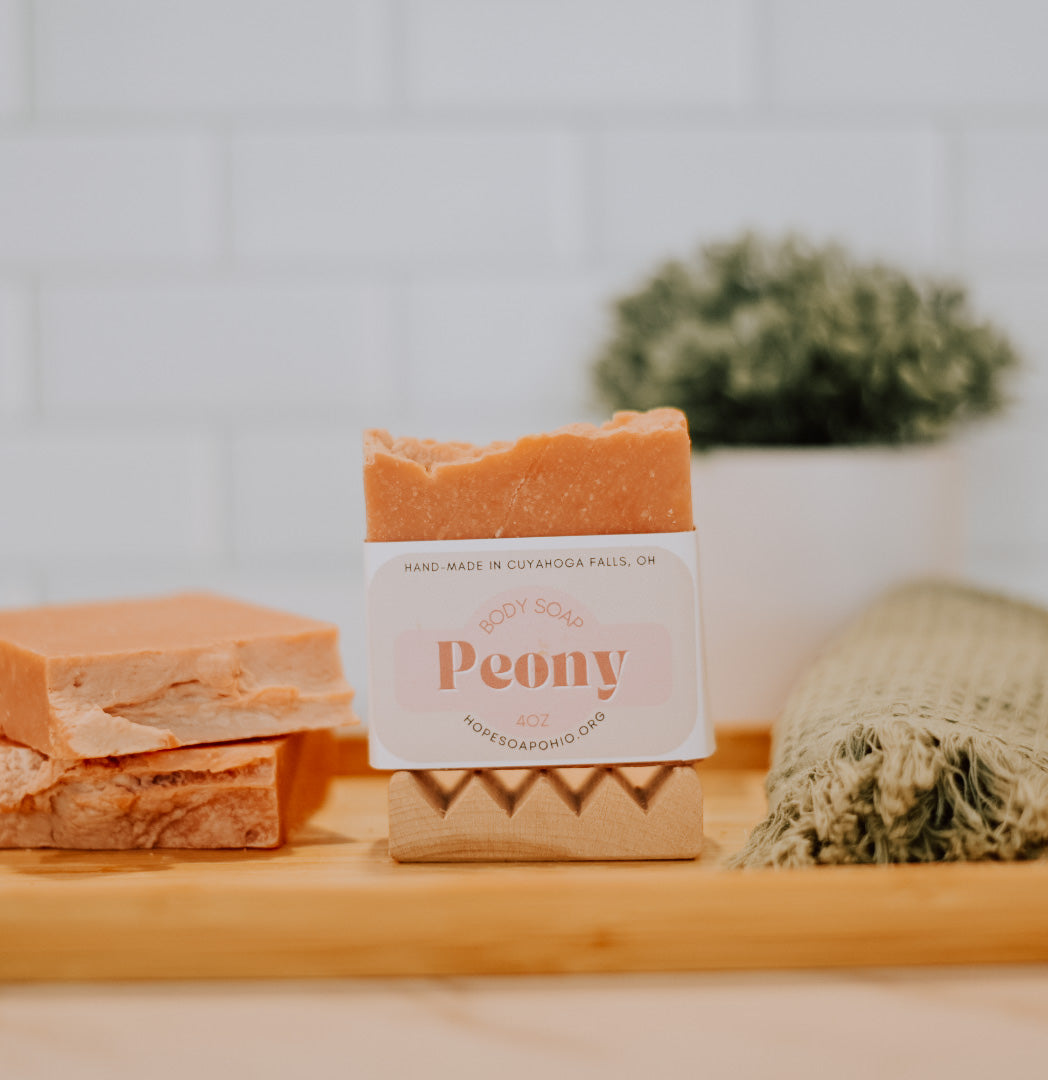 Peony Body Bar - HOPESOAPOHIO