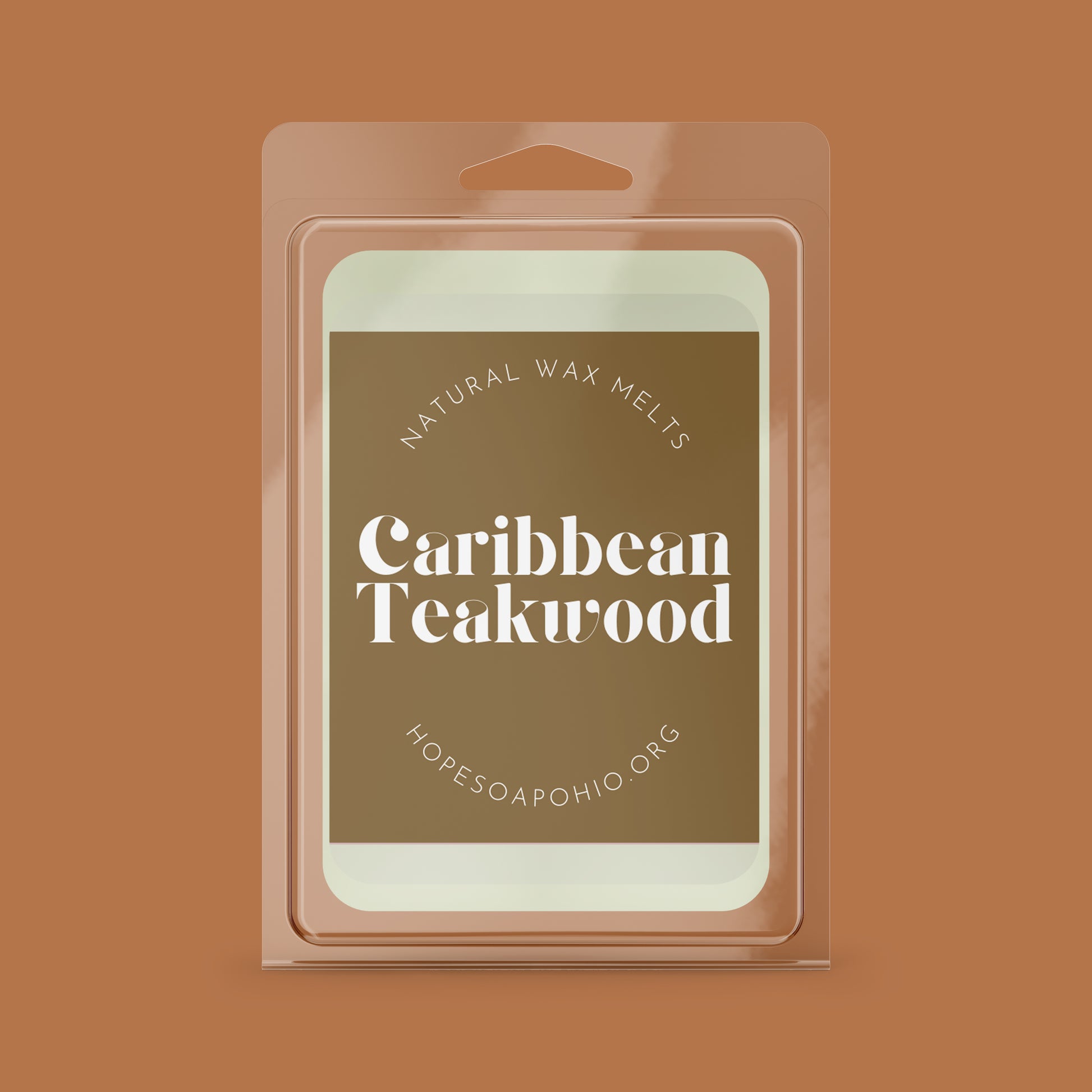 Caribbean Teakwood Wax Melt - HOPESOAPOHIO