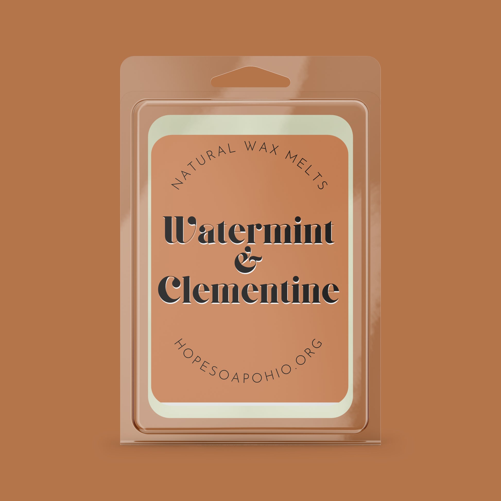 Watermint & Clementine Wax Melt - HOPESOAPOHIO