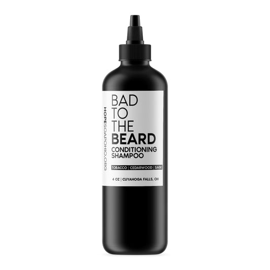 Beard Shampoo (Tobacco, Cedarwood & Sage) - HOPESOAPOHIO